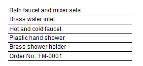 BATH FAUCET & MIXER SET(图2)