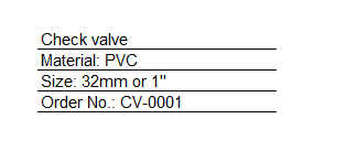 CHECK VALVE(图3)