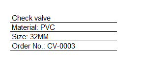 CHECK VALVE(图3)